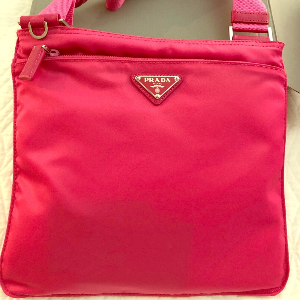 Prada crossbody pink